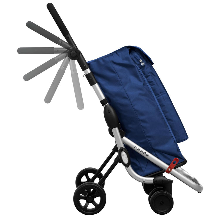Playmarket Go Up Basic Einkauswagen, 110 cm, 39.5 liters, Blau (Navy) 110 centimeters Blau (Navy)