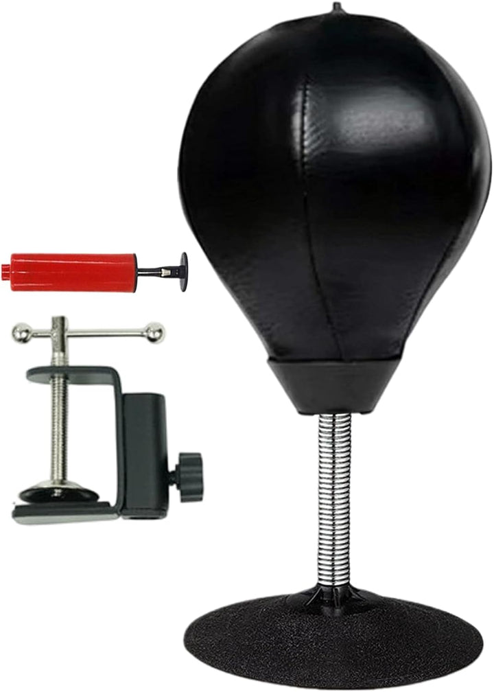 Fun Boxsack | Starker Saugnapf Fun Ball | Tragbarer Boxsack - für Arbeit Büro Home Gym Indoor Klasse