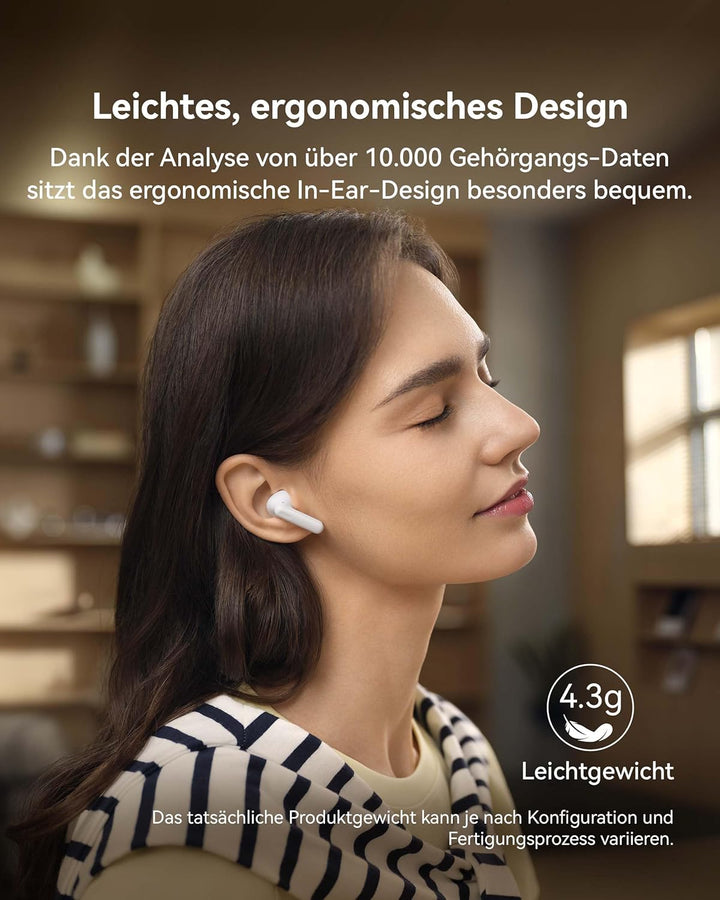 HUAWEI FreeBuds SE 4 ANC, kabellose Kopfhörer, 50 Stunden Akku, ANC mit Mehreren Modi für Pendler &amp;