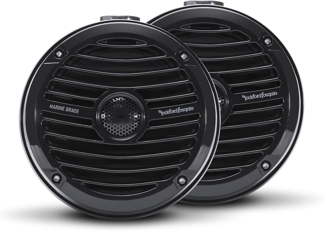 Rockford Fosgate RM1652W-MB - 16,5 cm 2-Wege-Lautsprecher mit 150 Watt (RMS: 75 Watt)