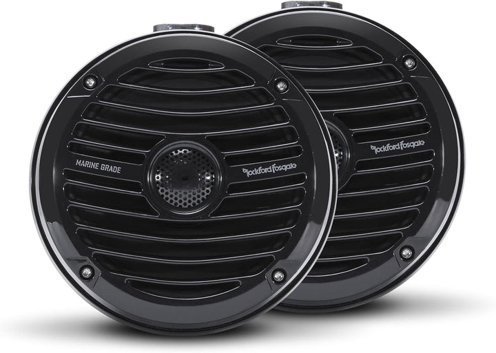 Rockford Fosgate RM1652W-MB - 16,5 cm 2-Wege-Lautsprecher mit 150 Watt (RMS: 75 Watt)