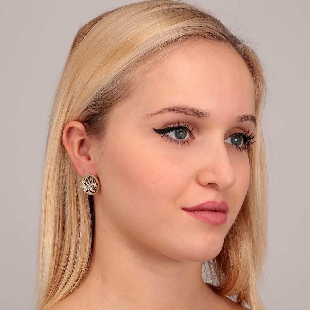 Morellato Damen Ohrringe, LOTO Kollektion, aus Edelstahl, Kristalle - SATD27