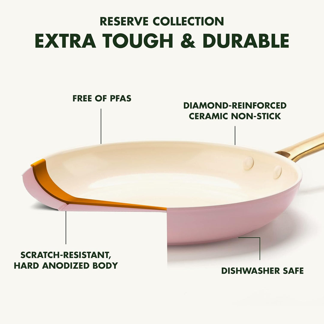 GreenPan Reserve Hartanodisierte gesunde keramische Antihaft-Bratpfannen-Set mit 20 und 26 cm Durchm