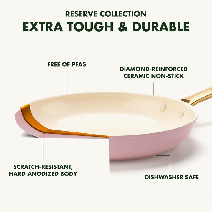 GreenPan Reserve Hartanodisierte gesunde keramische Antihaft-Bratpfannen-Set mit 20 und 26 cm Durchm