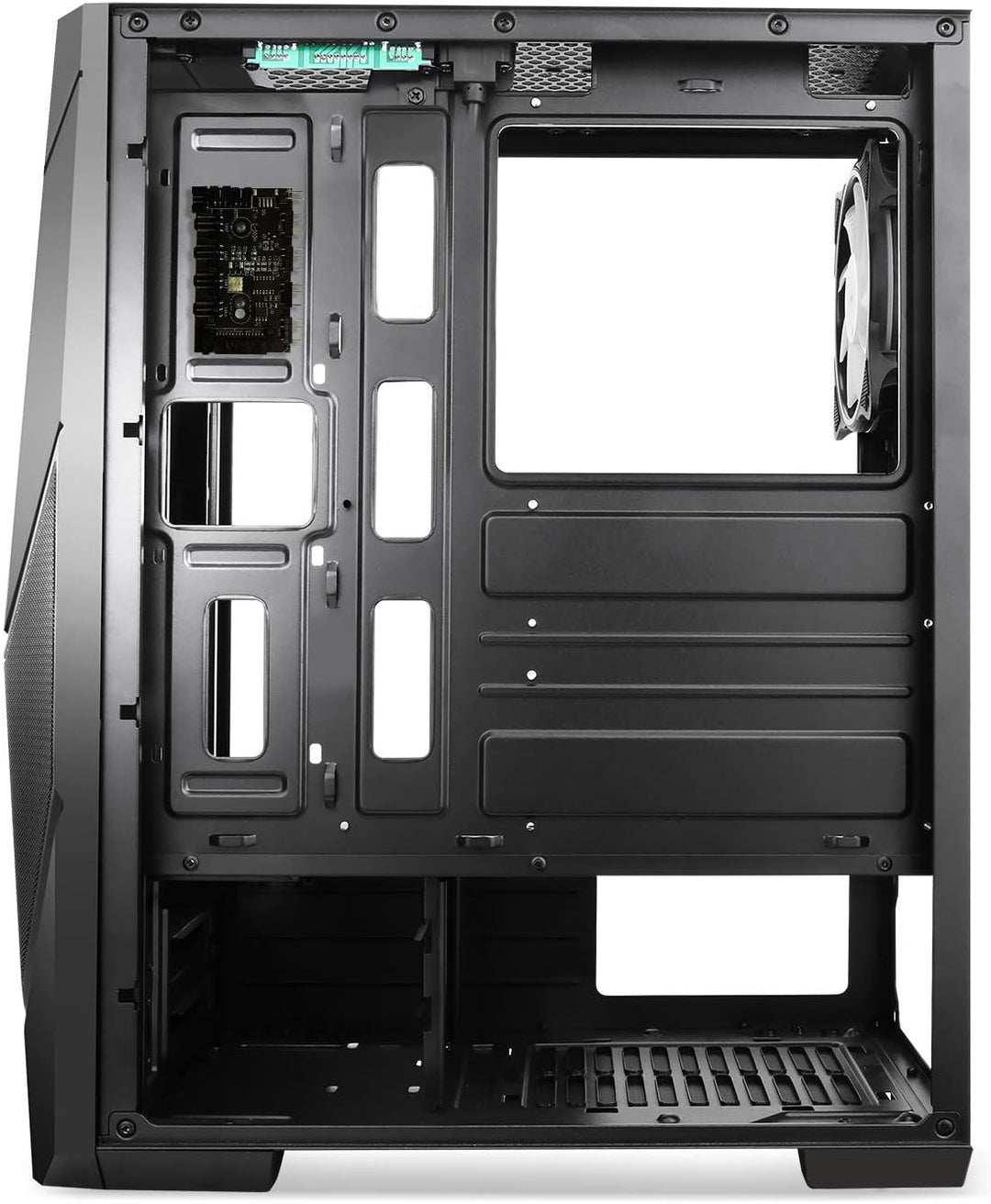 SPIRIT OF GAMER - Rogue V - PC-Gehäuse ATX/Matx/ITX - Front Und Wand Aus Gehärtetem Glas - 2 Adressi