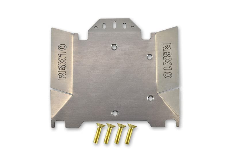 GPM Axial 1/10 RBX10 Ryft 4WD Rock Bouncer AXI03005 Tuning Teile Stainless Steel Chassis Protection