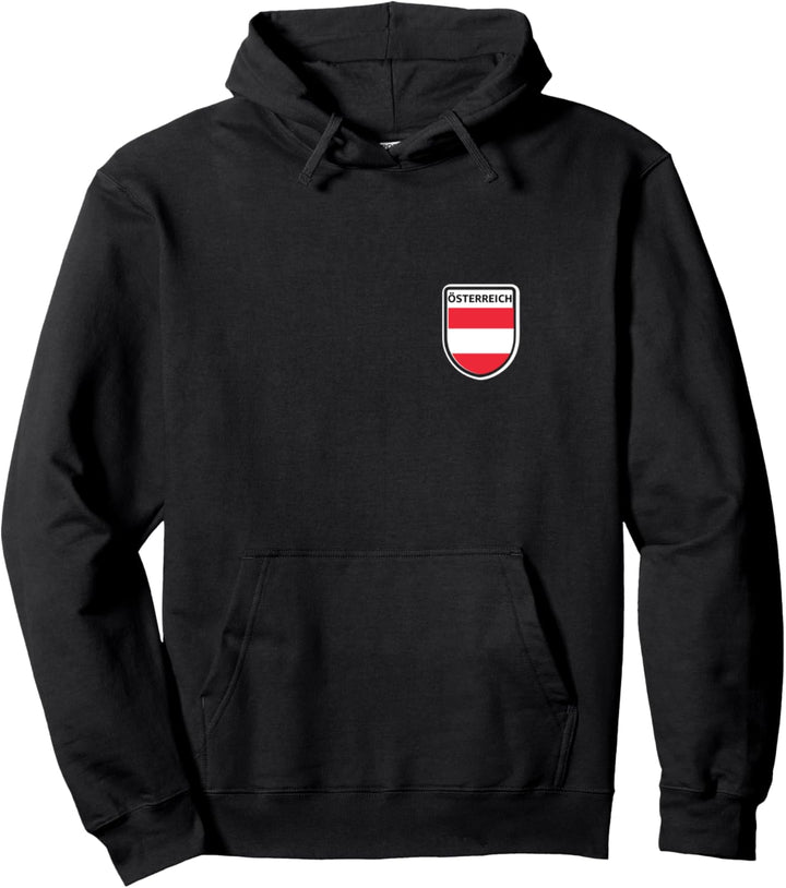 Flagge Osterreich Pullover Hoodie