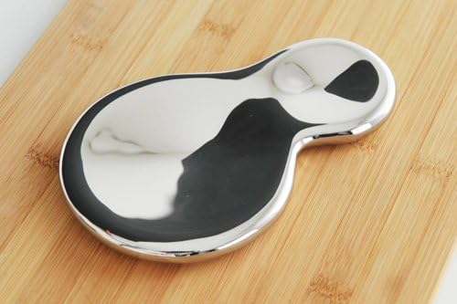 ALESSI T-1000 - Design-Stützhalter, 18/10 Edelstahl, 11 x 19 x 26 cm