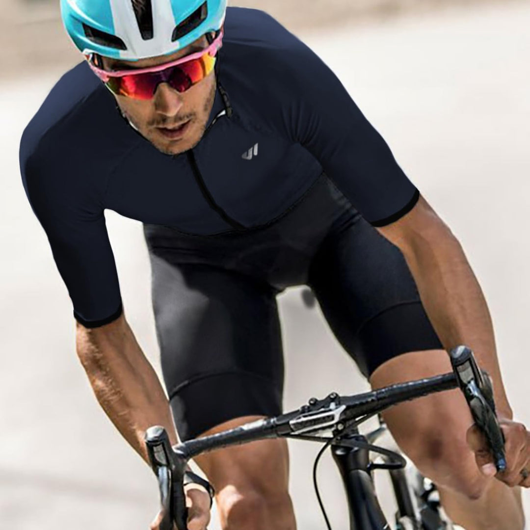 Lo.gas Herren Pro Trisuit Kurzarm Triathlonanzug für Ironman-Rennen und Triathlon-Wettkämpfe - Hochw