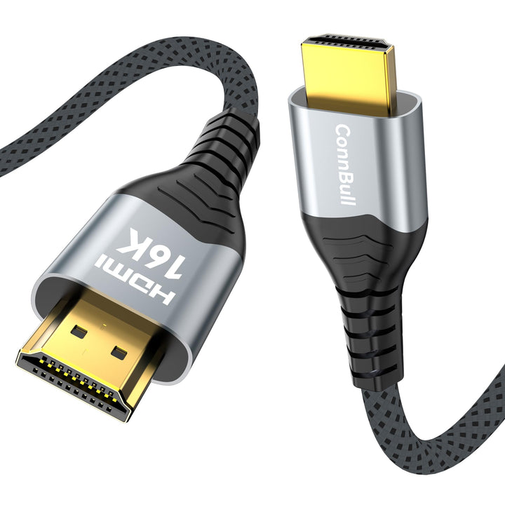 16K 8K HDMI Kabel 96Gbps 0.5m, Ultra High Speed HDMI Kabel unterstützt 16k@60Hz 8K@240Hz 4K@480Hz, e