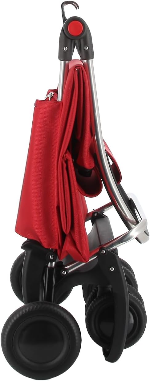 Klappbarer Einkaufstrolley Rolser I-Max MF 4 Räder (2 drehbare) - Terra, Terra