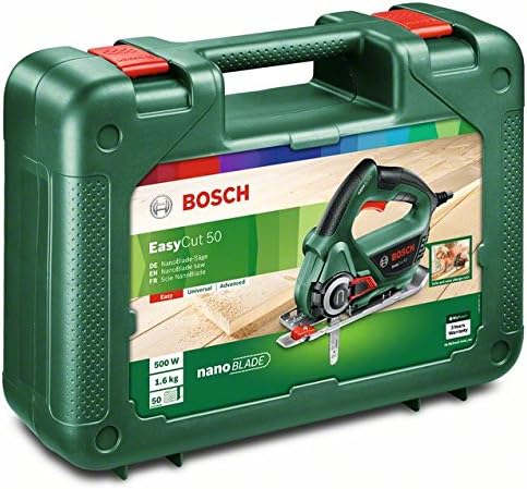 Bosch Home and Garden Bosch Säge EasyCut 50 (500 Watt, NanoBlade Technologie, im Koffer), EasyCut 50