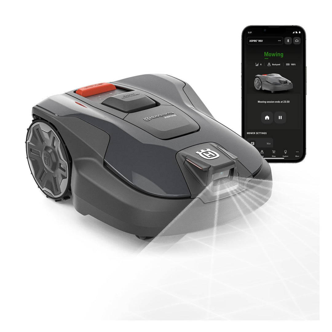 HUSQVARNA Automower® Aspire R6V – Mähroboter ohne Begrenzungskabel, AI Vision Objekterkennung, GPS-N