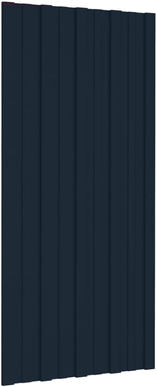 Homgoday Dachpaneele Dachblech Trapezbleche Stahlblech Metallblech Dach Platten Dachblech für Geräte