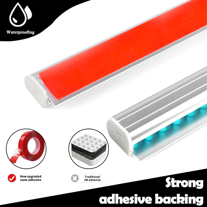 2 Stück Bonhalter Gastronomie, Bonleiste 40 Cm, Bonschiene Bonleiste Gastronomie Bonhalter Notizleis