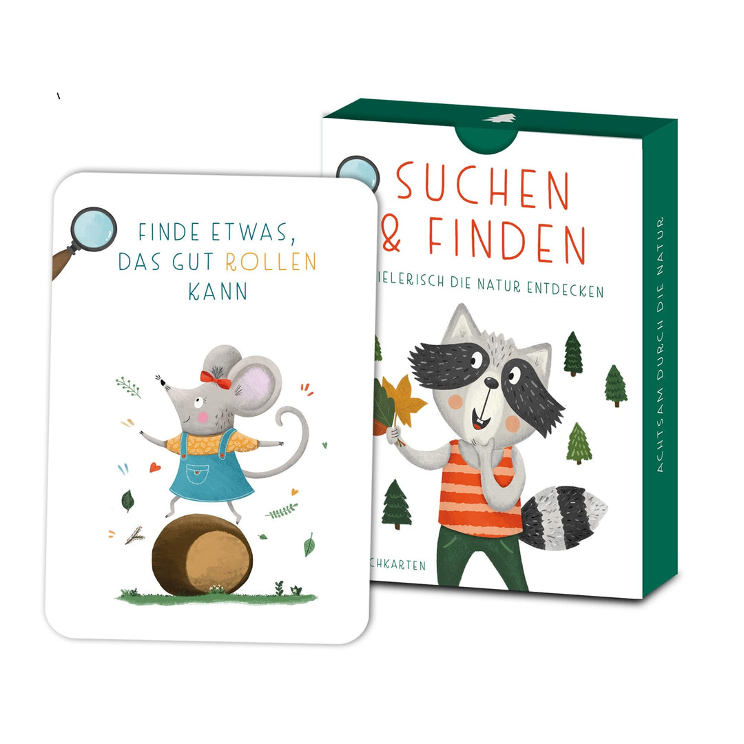 Rüsselfuchs Outdoor Schatzsuche für Kinder - Suchen & Finden - Achtsamkeit in der Natur - Finde Es S