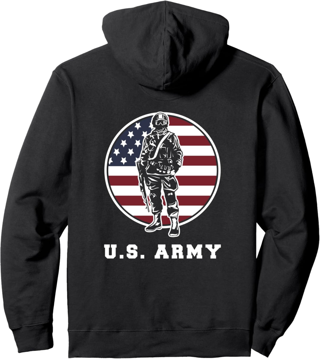 US Army Fahne United States Army Flagge Veteran Pullover Hoodie