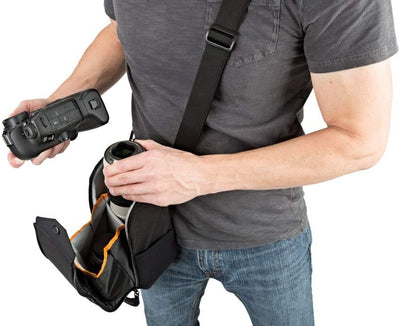 Lowepro LP37178 ProTactic Lens Exchange 200 AW - Black, ProTactic Lens Exchange 200 AW