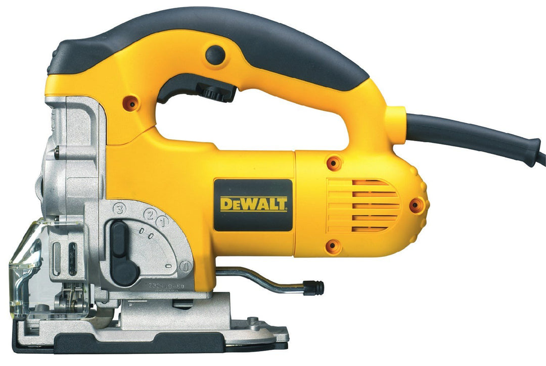DeWalt DW331KT-QS Stichsaege Buegelgriff 701 Watt in TSTAK, W, 230 V, Schwarz, Gelb