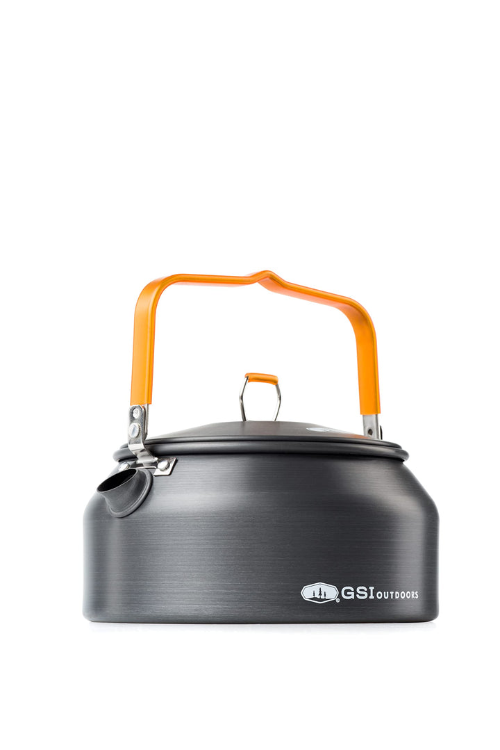 Gsi Outdoors – Halulite Teekessel, 1 Quart, hochwertiges Backcountry Kochgeschirr seit 1985 Grau 32-
