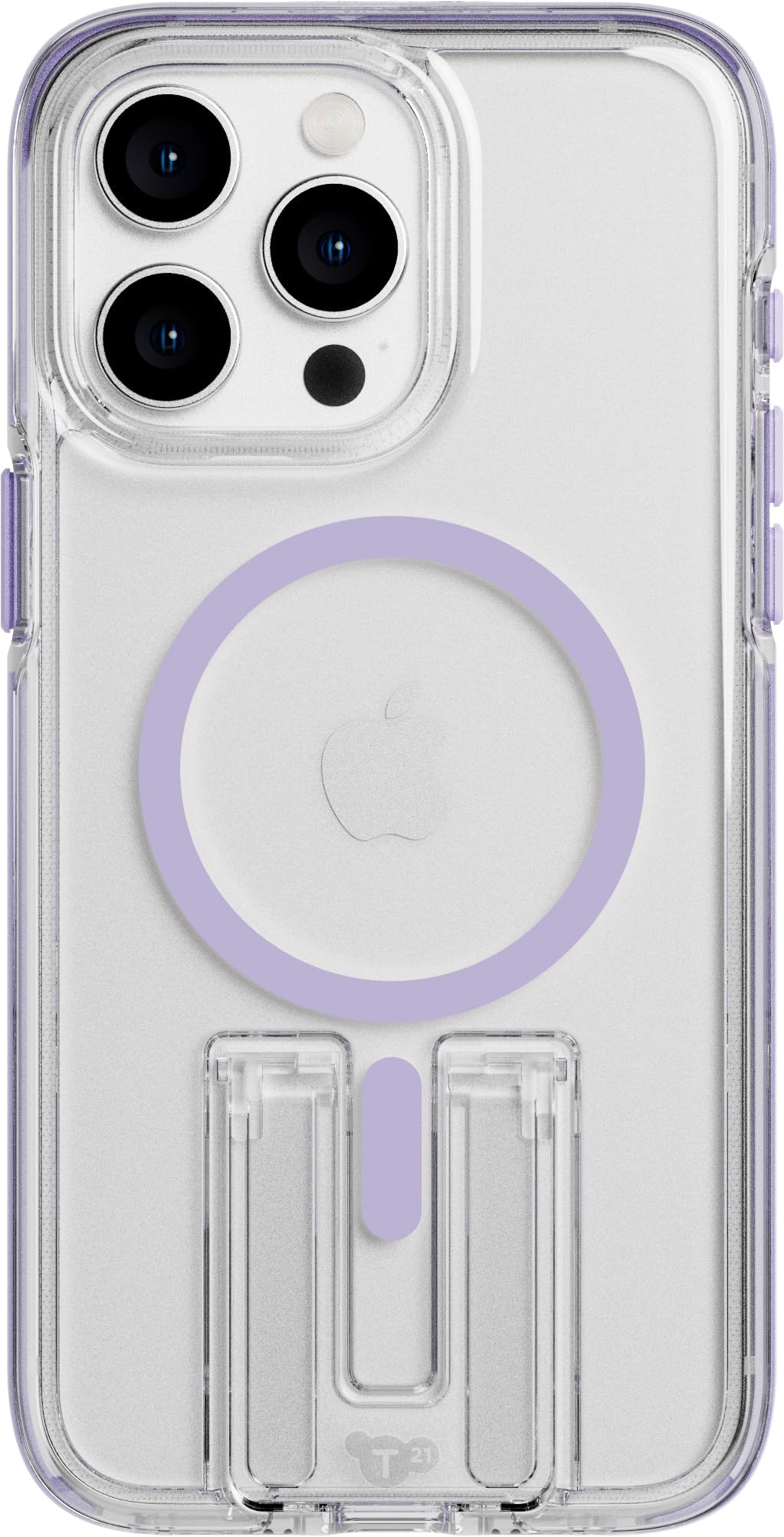Tech21 Evo Crystal Kick Hülle für iPhone 15 Pro Max - Kompatibel mit MagSafe - Impact Protection Cas