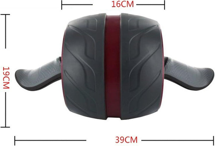 Perfect Fitness Ab Carver Pro Roller für Core-Übungen rot, rot
