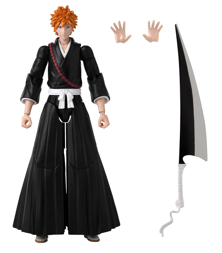 BANDAI Anime Heroes Bleach - Kurosaki Ichigo Action Figure (36971), Kurosaki Ichigo
