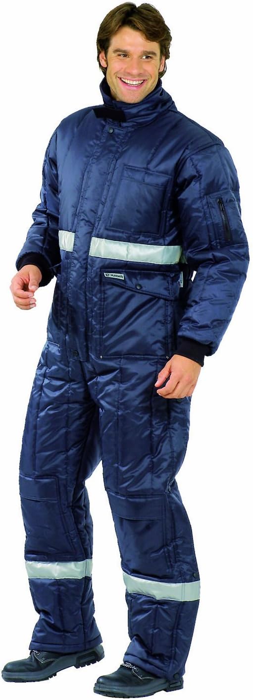 Grösse XXXL Herren Planam Kühl-/Gefrierhaus Gefrierhaus Overall marine Innenfutter blau Modell 5134