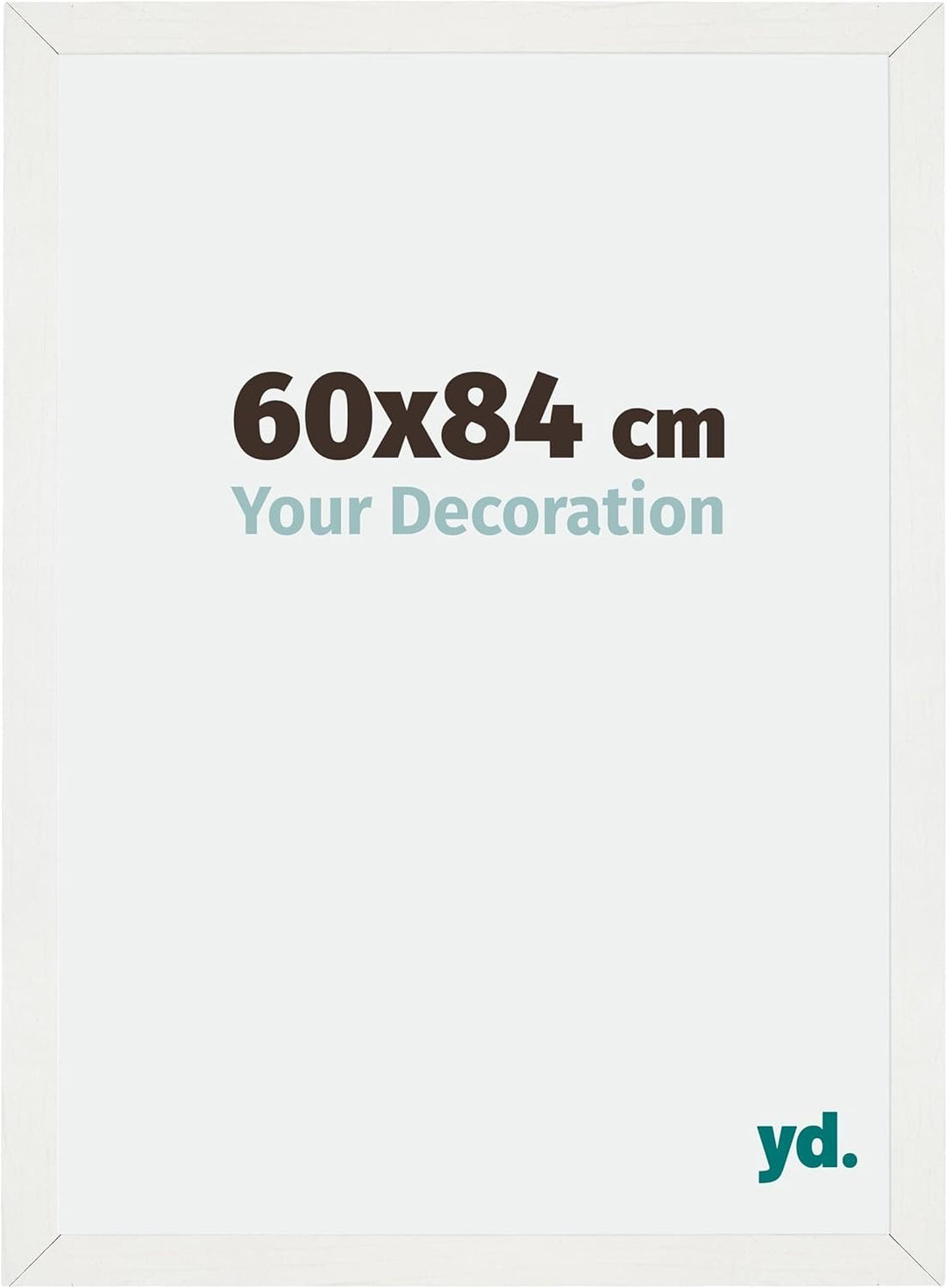 yd. Your Decoration - Bilderrahmen 60x84 cm - Bilderrahmen aus MDF mit Acrylglas - Antireflex - Ausg