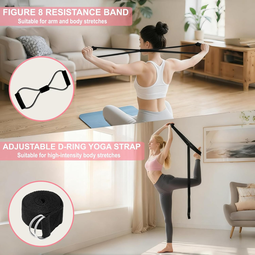 Nuplot Yoga &amp; Pilates Essentials Kit für Frauen - Better Me Pilates Kit für Home Workouts mit Pilate