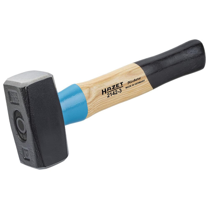 HAZET Fäustel (Stahl-Stielschutzhülse Bluguard, Hickoryholz, 1250 g, Länge: 270 mm) 2142-2 Gewicht:
