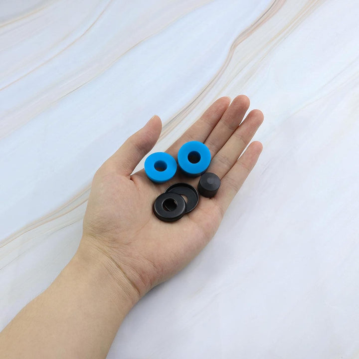 3 Sätze Skateboard Bushings langes Skateboard Truck Bushings Unterlegscheiben Stossdämpfer