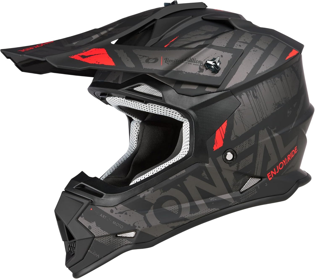 O'NEAL Unisex – Erwachsene 2srs Helmet Glitch V.23 Helm M Multi, M Multi