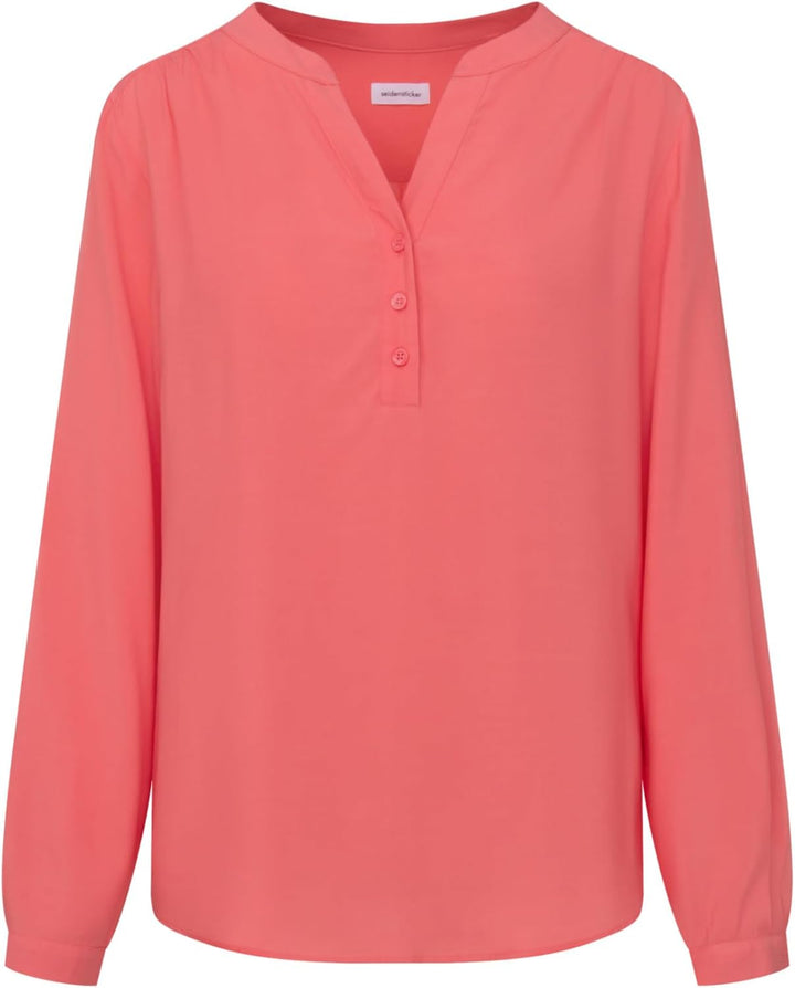 Seidensticker Damen Regular Fit Langarm Bluse Bluse