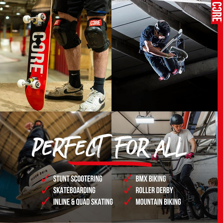 Core Schutzhelm Skate/BMX/Bike/MTB/Roller Derby/Roller Blau M, Blau M