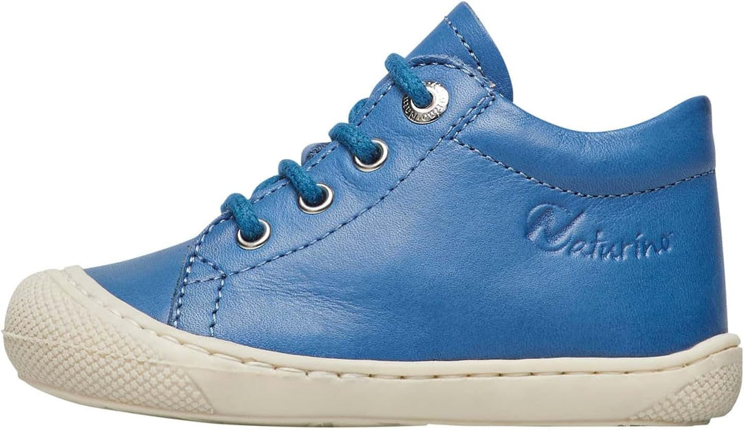 Naturino COCOON-Lauflernschuh aus Nappaleder-Blau 18 EU Hellblau, 18 EU Hellblau
