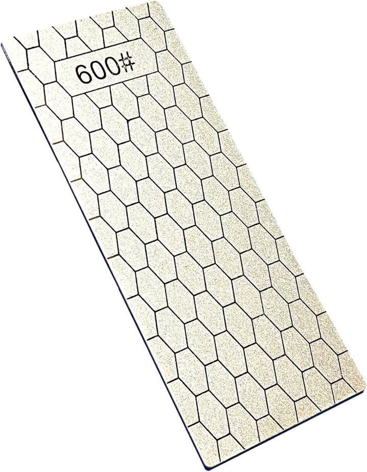 Yuejizhe 6 x Diamant-Steinschärfer, 400/600/800/1000/1200/2000 Schleifstein mit extra feiner/grober