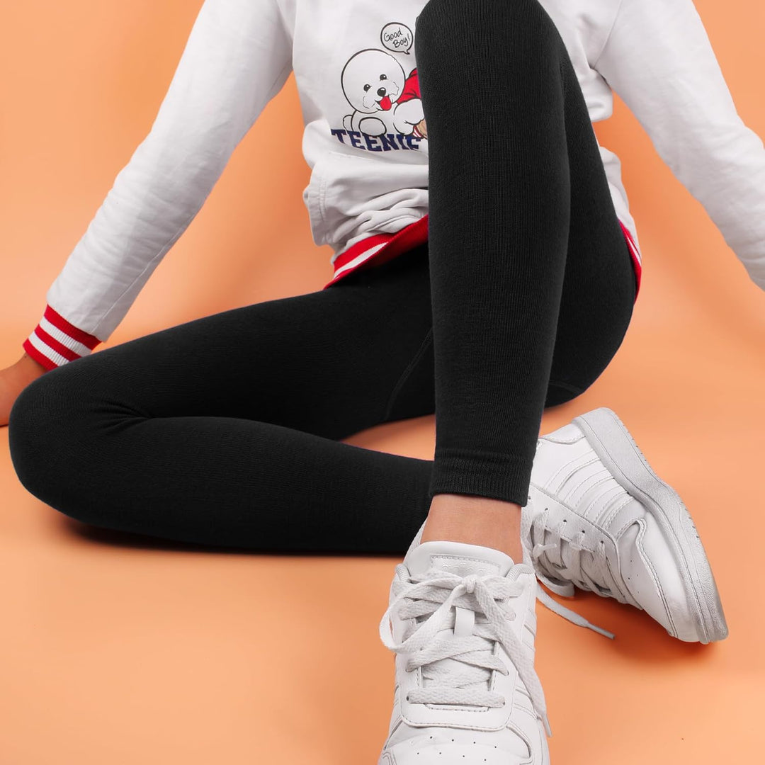 L&K-II 5er Pack Jungen Leggings Kinder Hosen Pants Herbst Frühling Baumwolle Knöchellang 2777 98-104