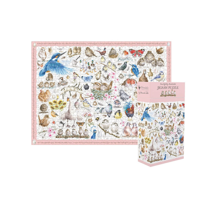 Wrendale Designs Gartenvögel Puzzle