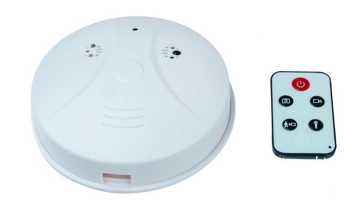 KOBERT GOODS Überwachungs-Kamera SM01 Decken Rauchmelder-Attrappe mit 2 Megapixel Mini-Kamera 1280x9