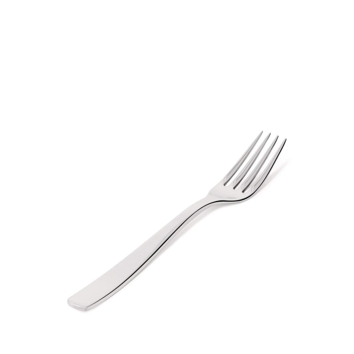 Alessi "Knifeforkspoon", 6 Stück Dessertgabel Silber, Silber