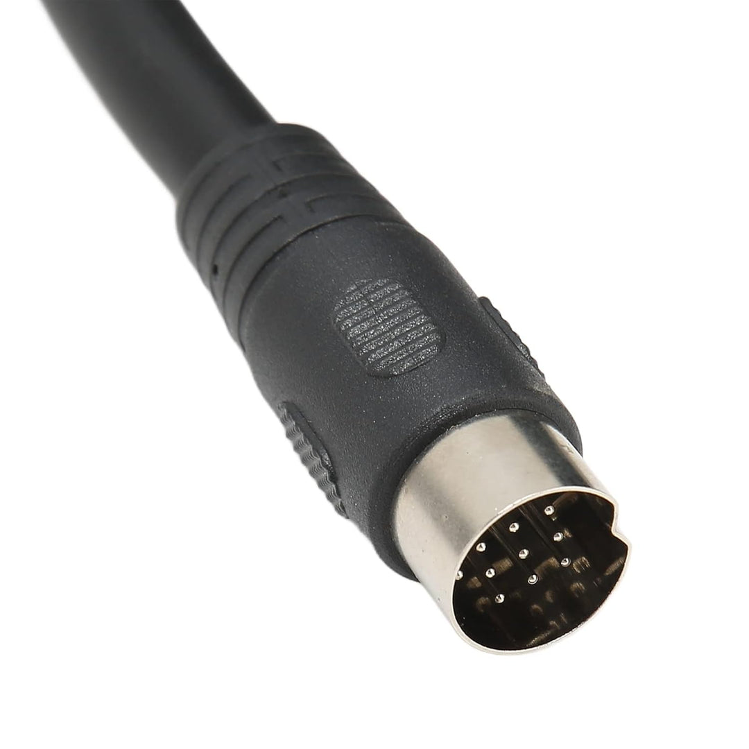 ASHATA DIN-13-PIN-Stecker-auf-Buchse-Kabel, DIN-13-PIN-Stecker-auf-Buchse-Verlängerungskabel, Profes