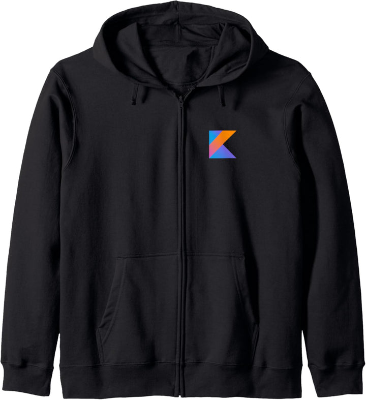 Kotlin Programmierlogo für Programmierer Kapuzenjacke