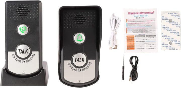 Drahtlose Stimme Intercom Türklingel Lange Abstand 3 Gang Einstellbare Sound Intercomunicador Stimme