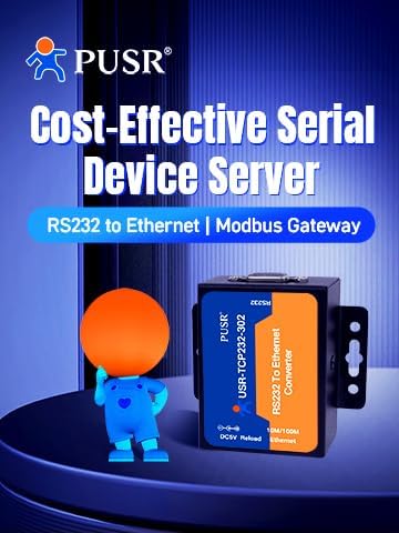 TCP232-302 TCP IP Unterstützung DNS DHCP Modbus Gateway seriell Gerät Server RS232 zu Ethernet-Konve