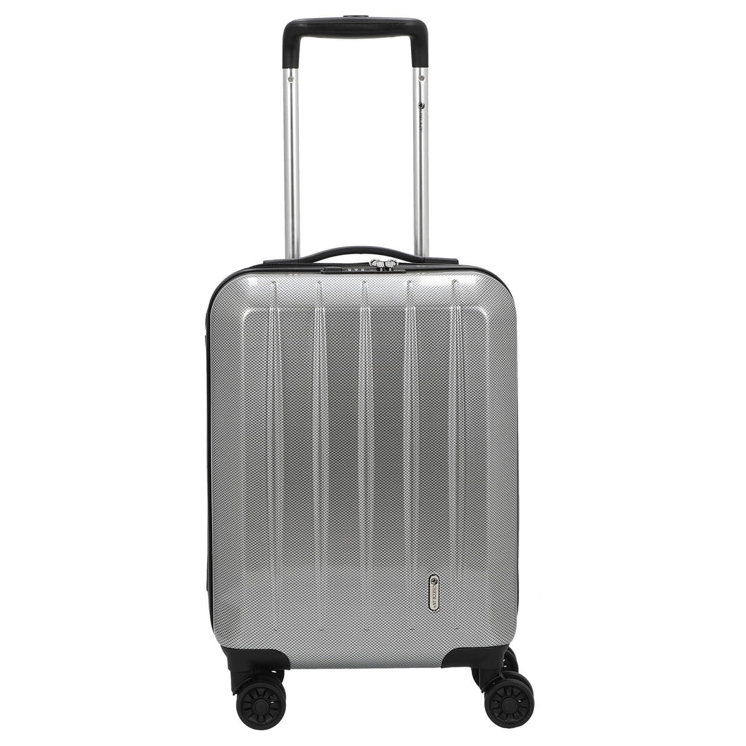 CHECK.IN London 2.0 4-Rad Kabinentrolley 55cm silber