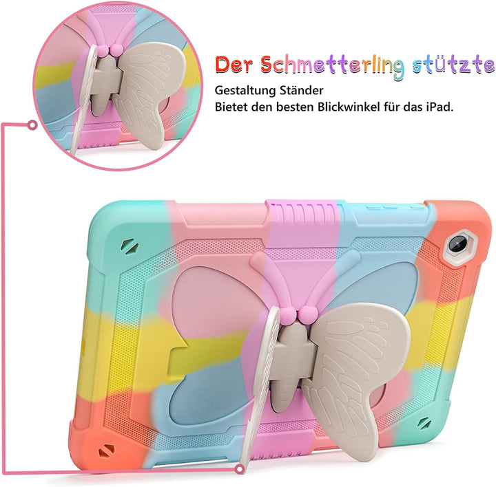 VOFOLEN Hülle für Samsung Galaxy Tab A9 Plus 11 Zoll 2023（SM-X210/X216/X218 mit Stifthalter Schmette