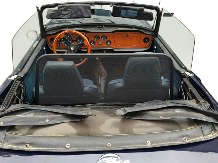 Aperta Windschott passend für Triumph TR4,TR6 TR4, TR6 100% Passgenau OEM Qualität Schwarz Windstop