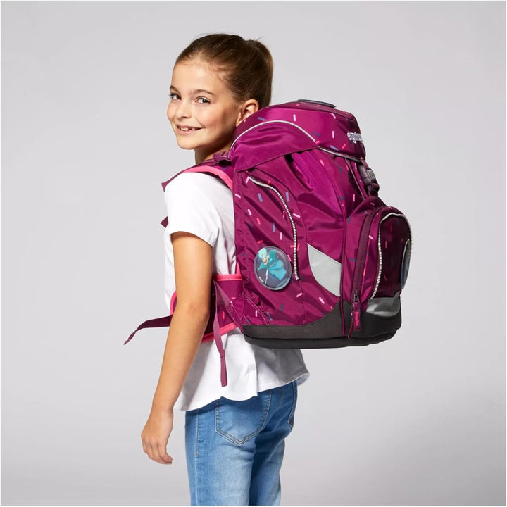 ergobag pack Set ergonomischer Schulrucksack Flexibel 6-teilig 1. Klasse Grundschule Der Nussknackbä