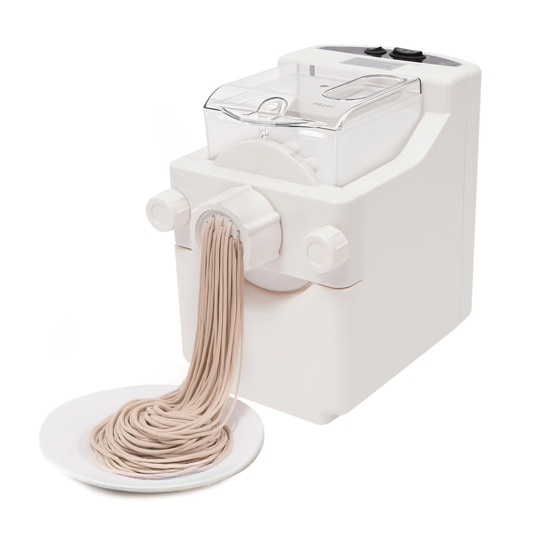 180W Elektrische Nudelmaschine, Automatische Pastamaschine, 9 Formen, Einfache Reinigung, für Spaghe